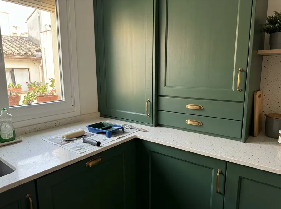 Muebles de cocina lacados